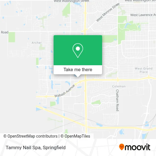 Tammy Nail Spa map
