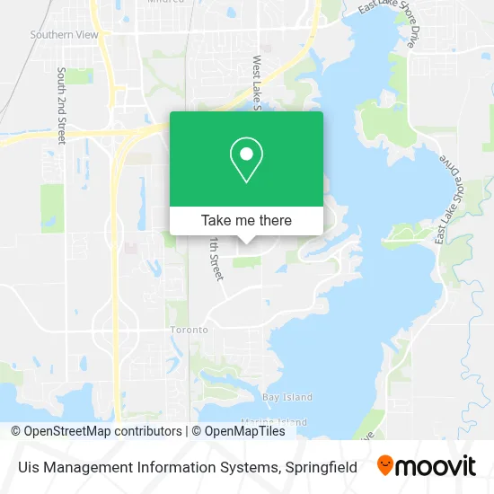 Uis Management Information Systems map