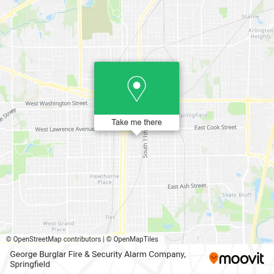 George Burglar Fire & Security Alarm Company map