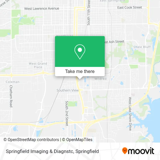 Springfield Imaging & Diagnstc map