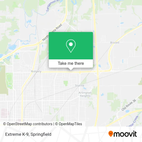 Extreme K-9 map