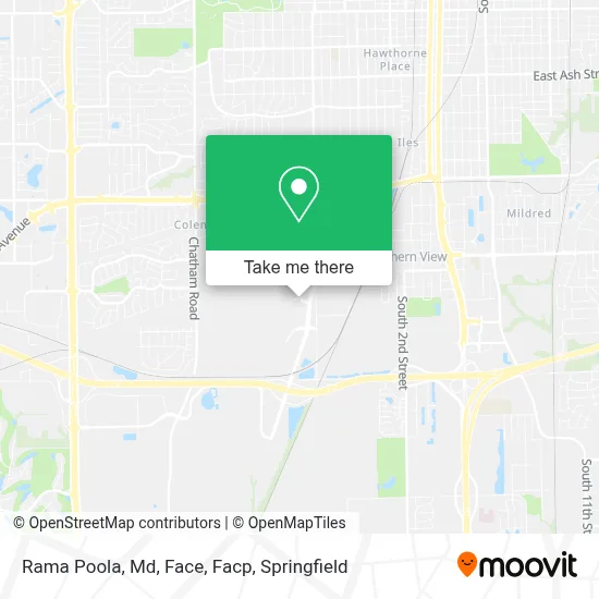 Rama Poola, Md, Face, Facp map