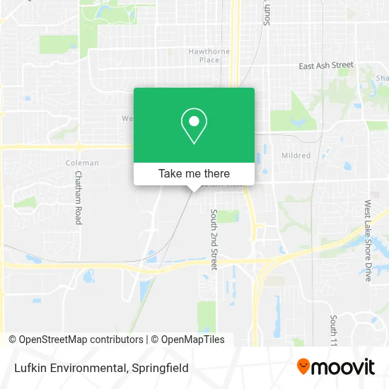 Lufkin Environmental map