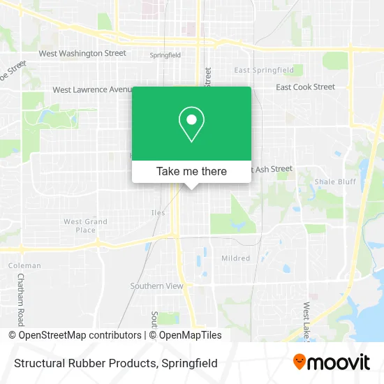 Structural Rubber Products map