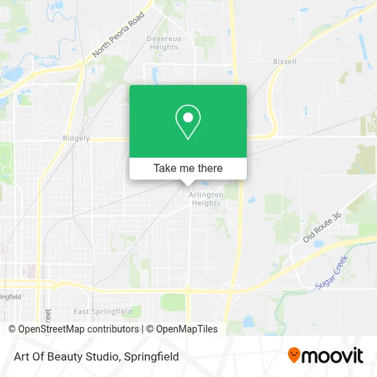 Art Of Beauty Studio map