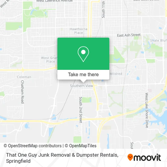 That One Guy Junk Removal & Dumpster Rentals map