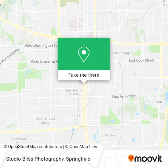 Studio Bliss Photography map