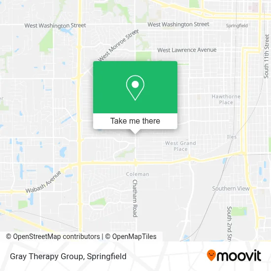 Gray Therapy Group map