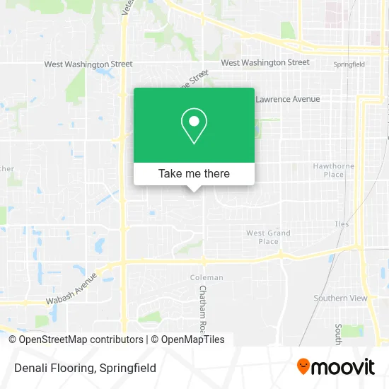 Denali Flooring map