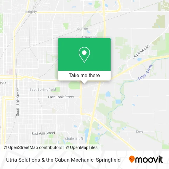 Utria Solutions & the Cuban Mechanic map