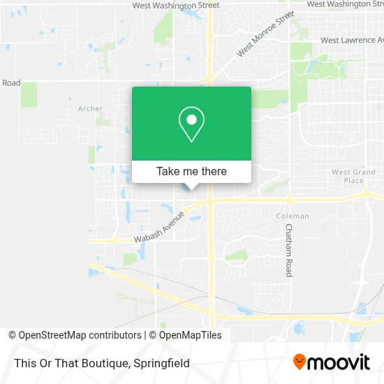 This Or That Boutique map