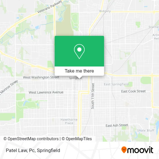 Patel Law, Pc map