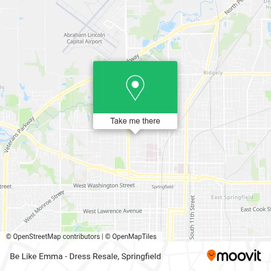 Be Like Emma - Dress Resale map