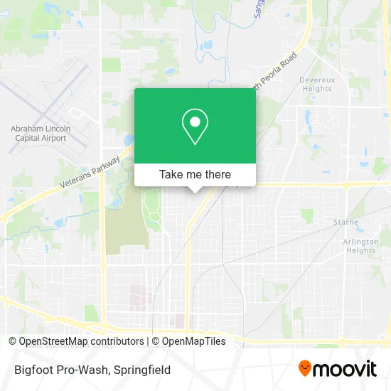 Bigfoot Pro-Wash map