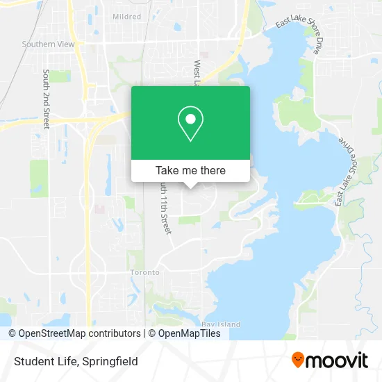 Student Life map