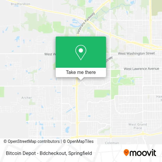 Bitcoin Depot - Bdcheckout map