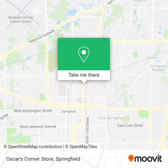 Oscar's Corner Store map