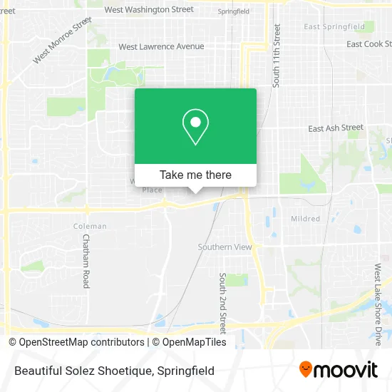 Beautiful Solez Shoetique map