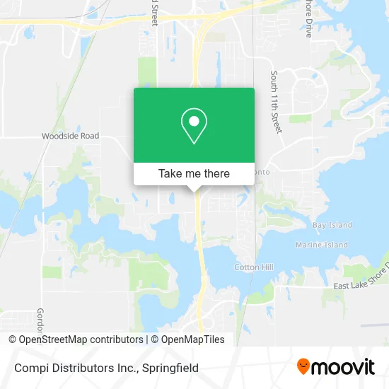 Compi Distributors Inc. map