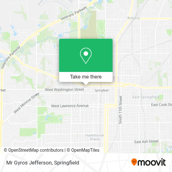 Mr Gyros Jefferson map
