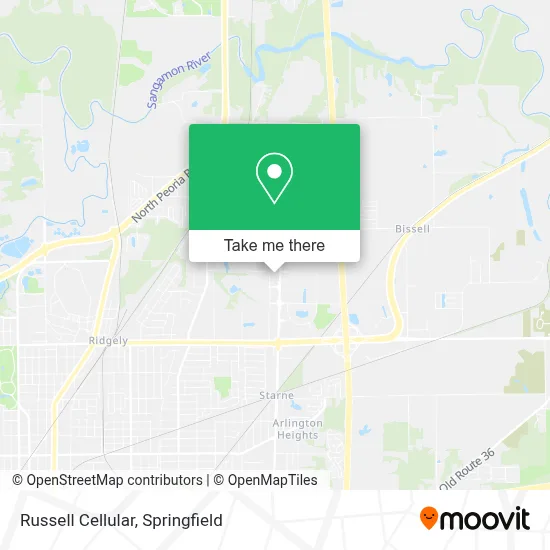 Russell Cellular map