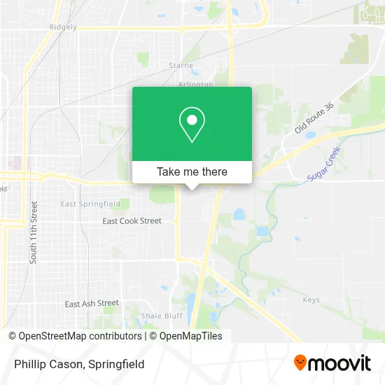 Phillip Cason map