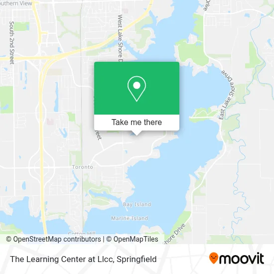 The Learning Center at Llcc map