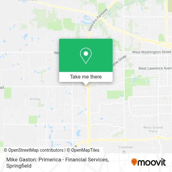 Mike Gaston: Primerica - Financial Services map