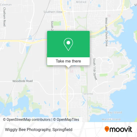 Wiggly Bee Photography map