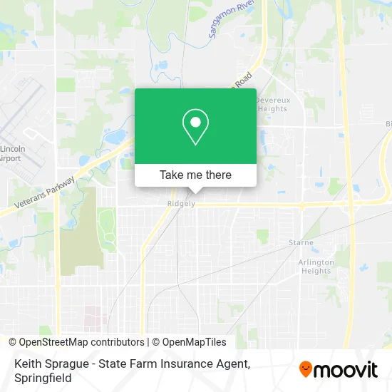 Keith Sprague - State Farm Insurance Agent map