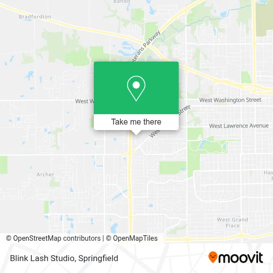 Blink Lash Studio map