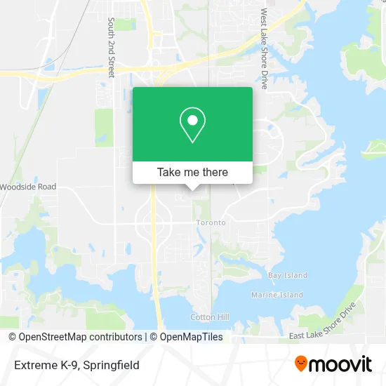 Extreme K-9 map