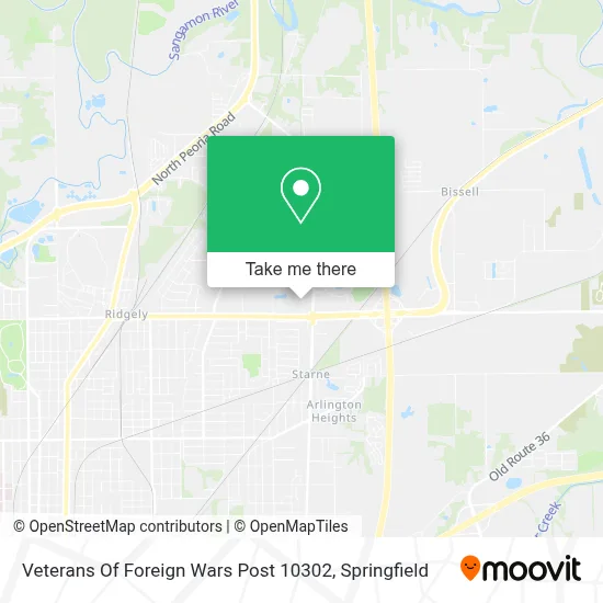 Veterans Of Foreign Wars Post 10302 map
