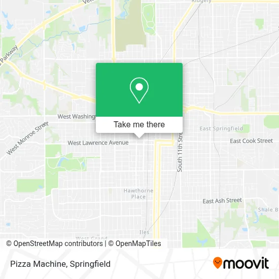 Pizza Machine map