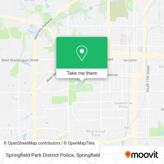 Springfield Park District Police map
