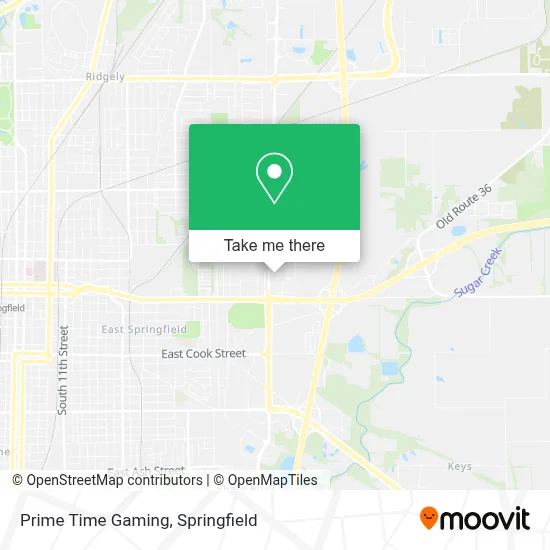 Prime Time Gaming map