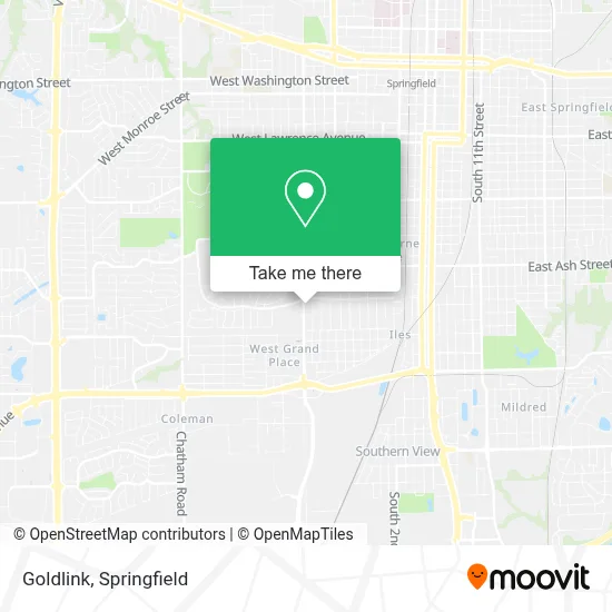 Goldlink map