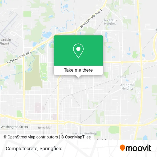 Completecrete map