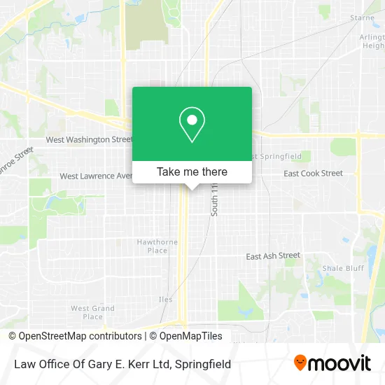 Law Office Of Gary E. Kerr Ltd map