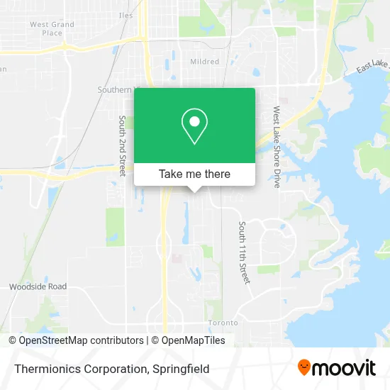 Thermionics Corporation map