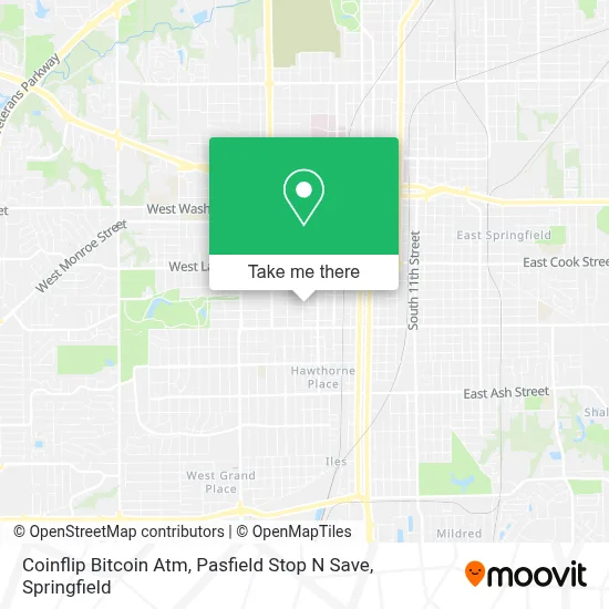 Coinflip Bitcoin Atm, Pasfield Stop N Save map
