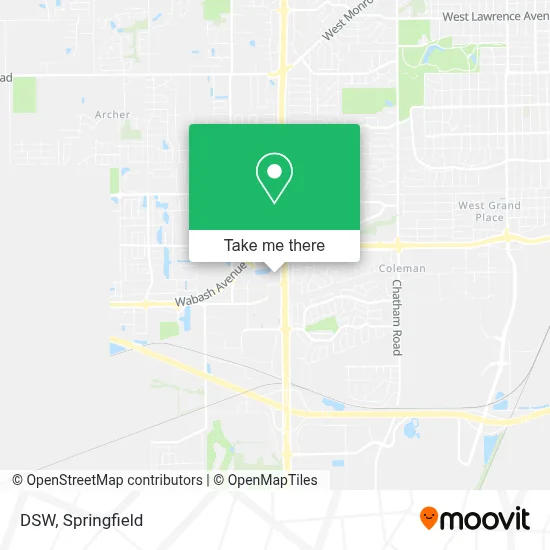 Dsw map