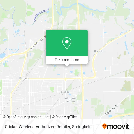 Cricket Wireless Authorized Retailer map