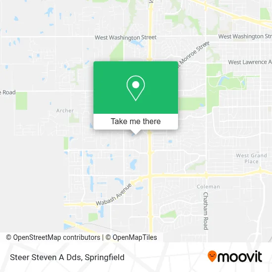Steer Steven A Dds map