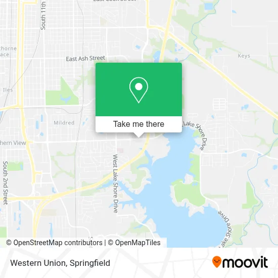 Western Union map
