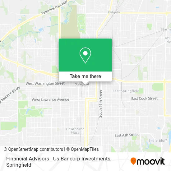 Financial Advisors | Us Bancorp Investments map
