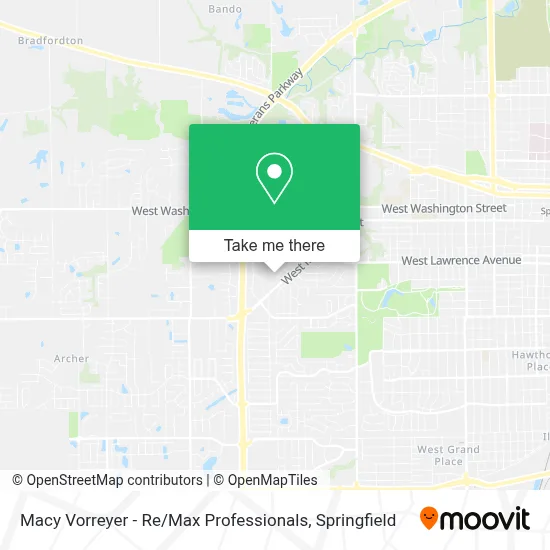 Macy Vorreyer - Re / Max Professionals map