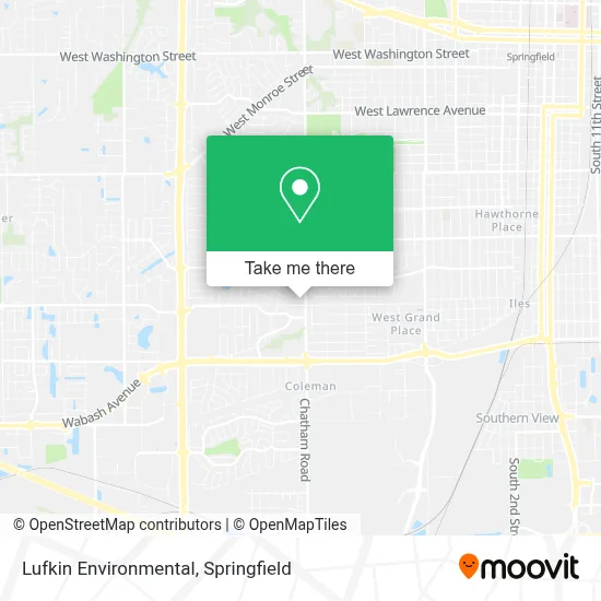 Lufkin Environmental map