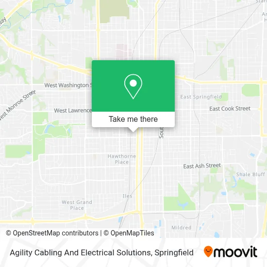 Agility Cabling And Electrical Solutions map