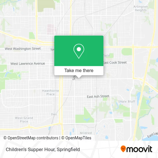 Children's Supper Hour map